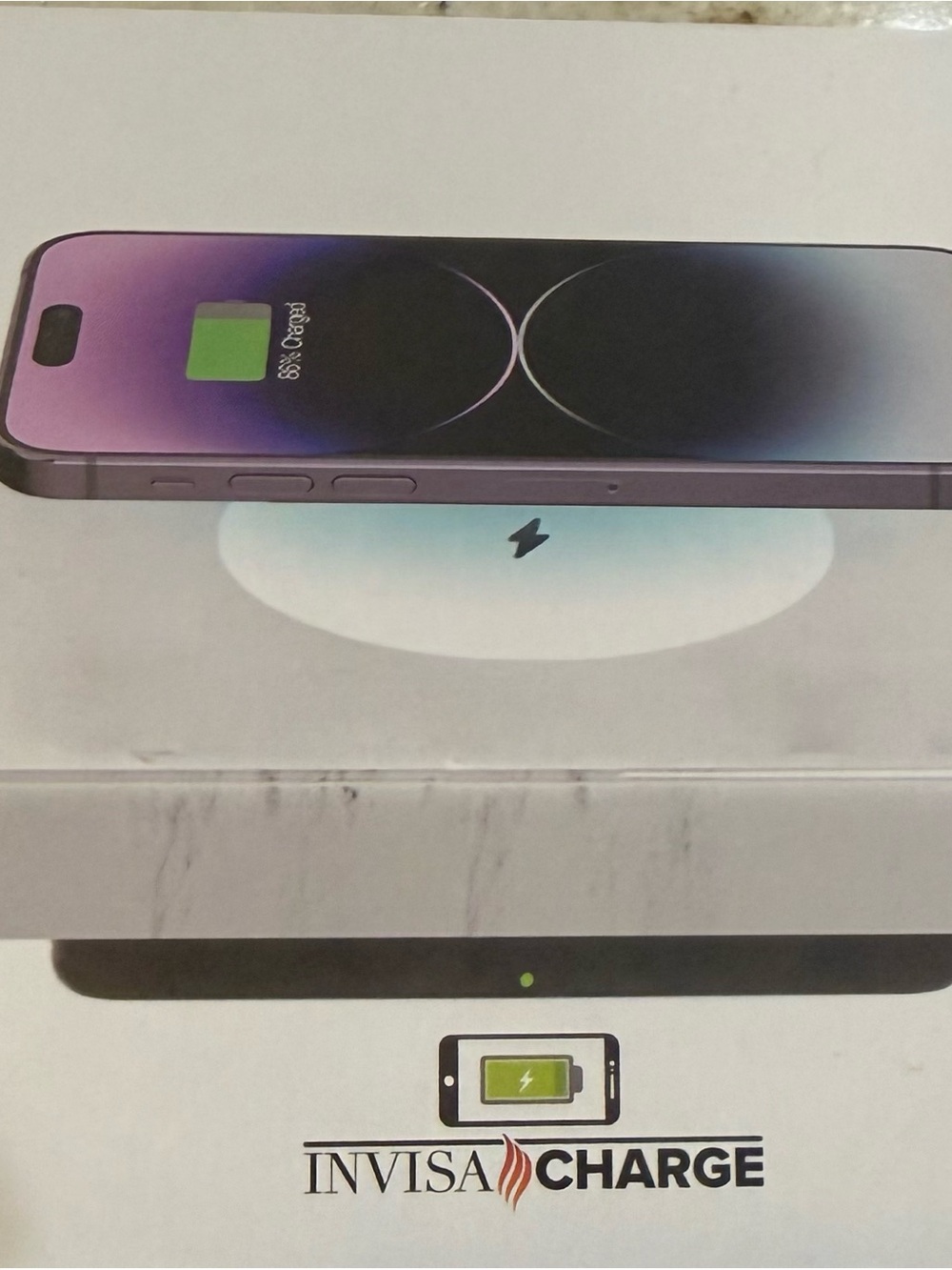 Wireless Charger Pad - Purple